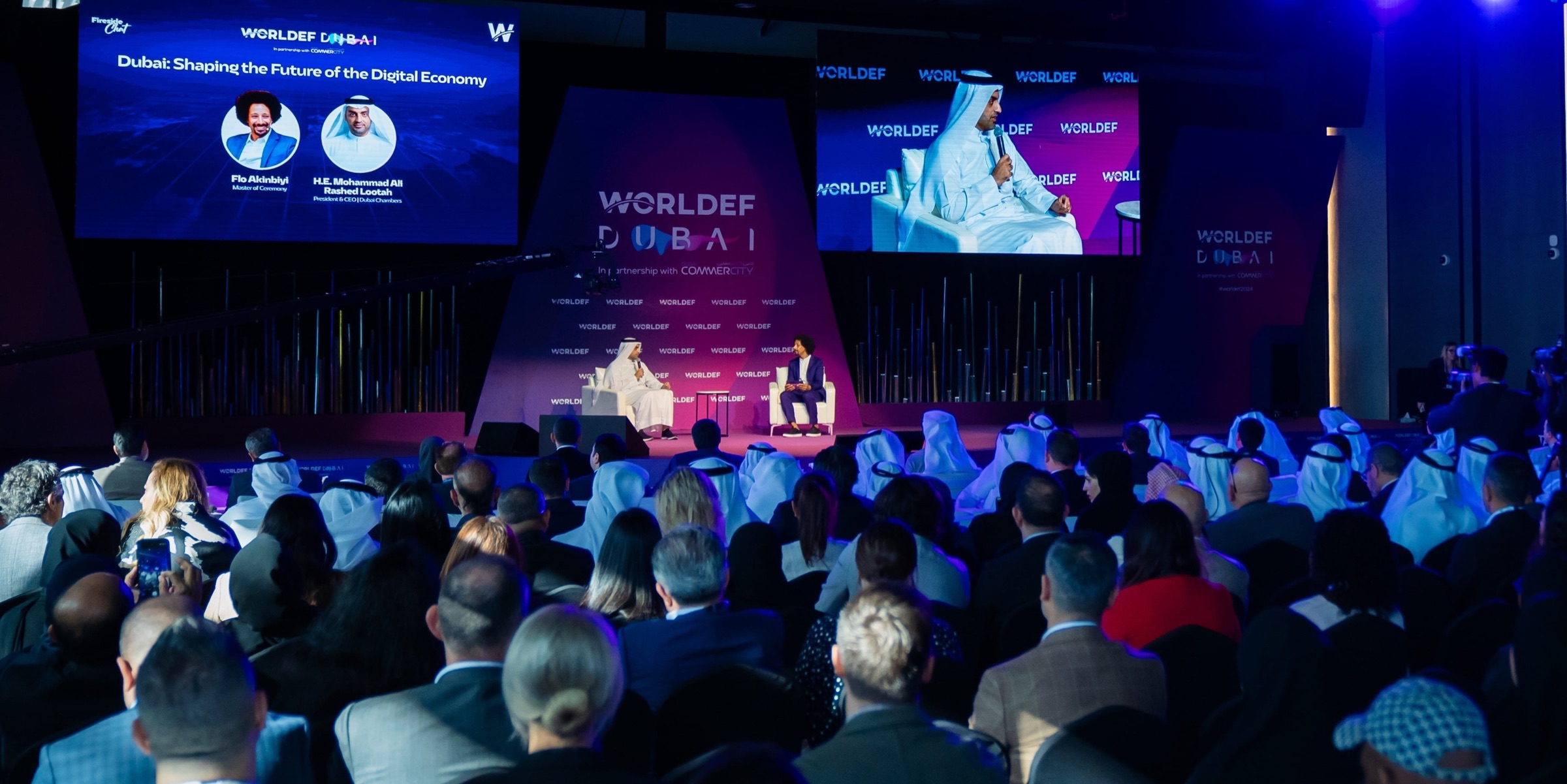 WORLDEF Dubai 数字贸易论坛现场